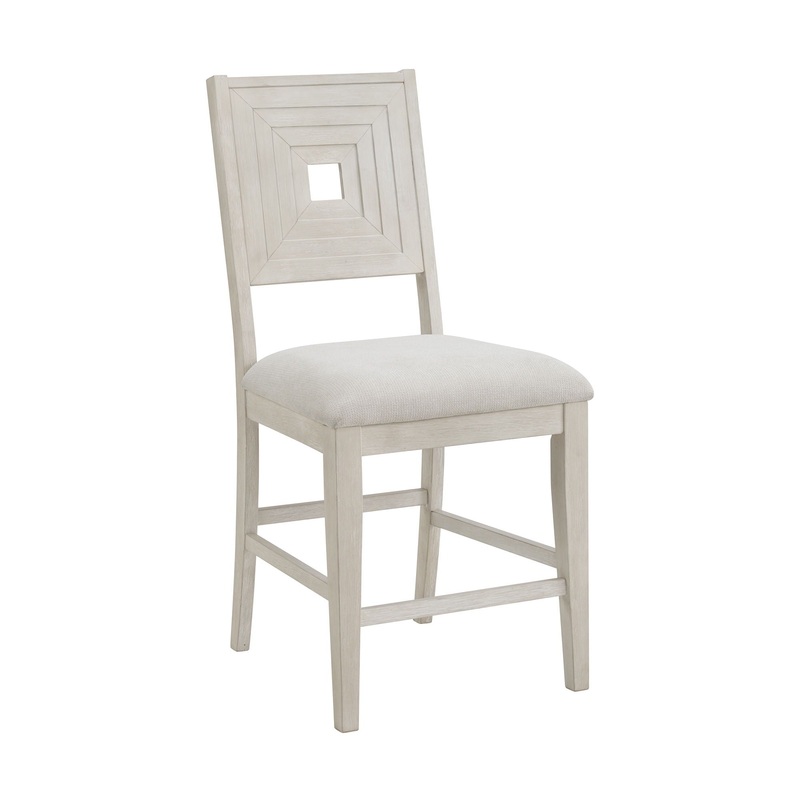 Avalanche – Counter Side Chair (Set of 2) – Antique White