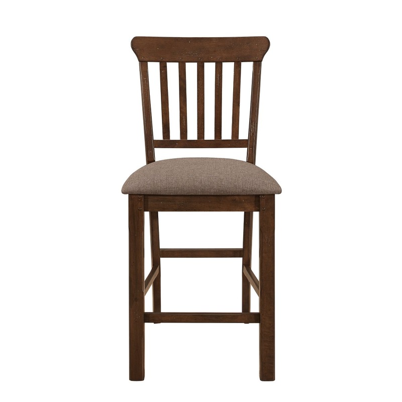 Schleiger – Counter Height Chair (Set of 2) – Brown