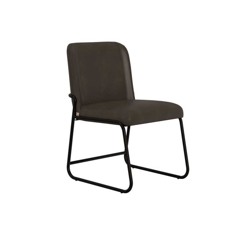 Seating – Upholstered Chair (Set of 2) – Brown / Black