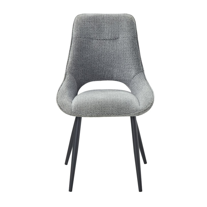 Thea – Side Chair (Set of 2) – Gray