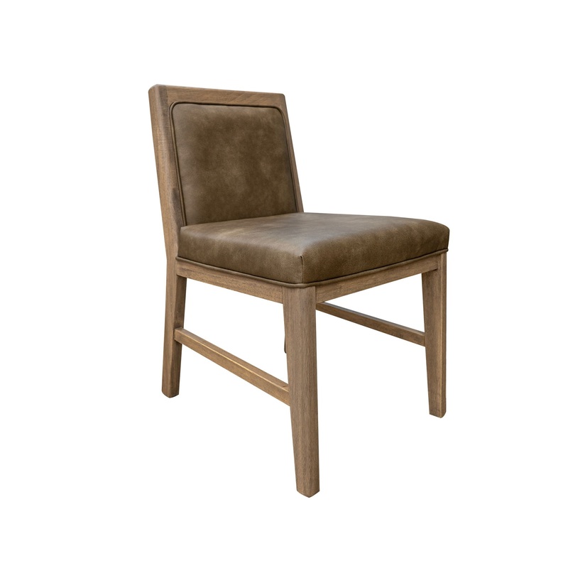 Xel-Ha – Upholstered Chair (Set of 2) – Almond Brown