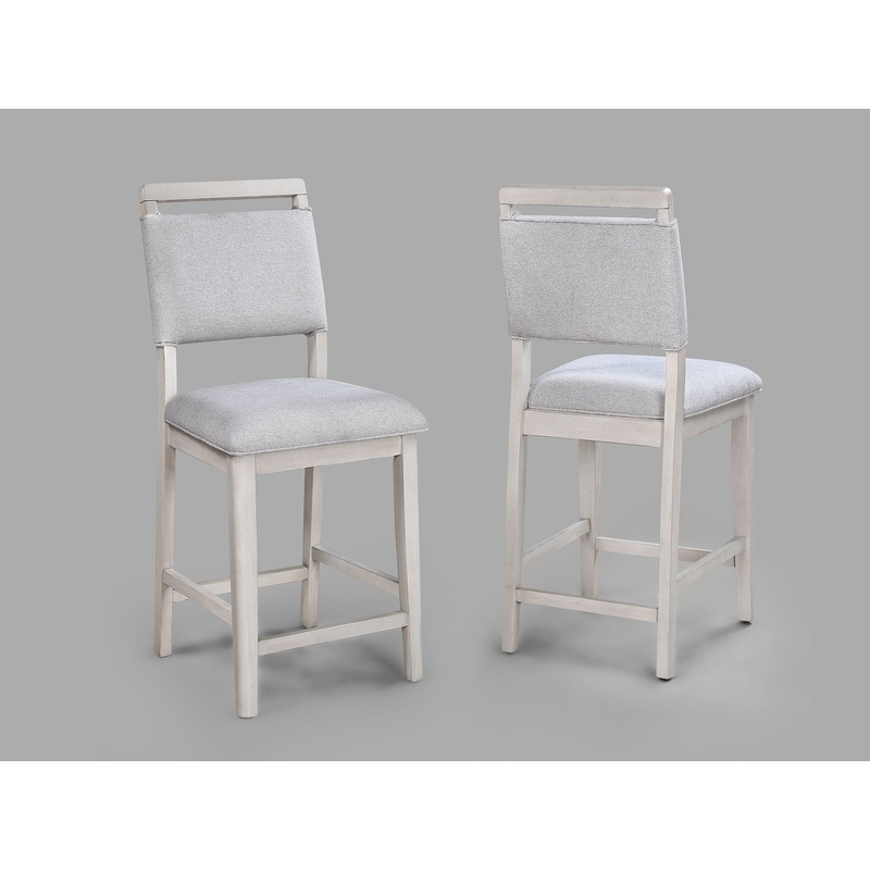 Blanche – Counter Height Chair (Set of 2) – Antique White
