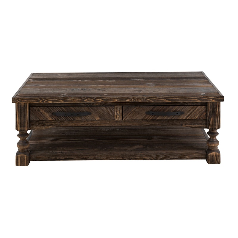 Dutton – Cocktail Table – Caramel Brown
