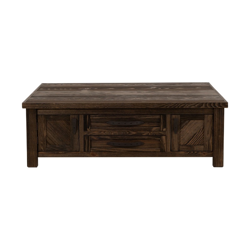 Dutton – Cocktail Table – Rookwood Brown
