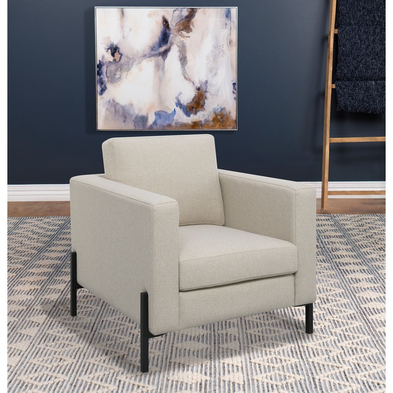 Tilly Upholstered Track Arms Chair