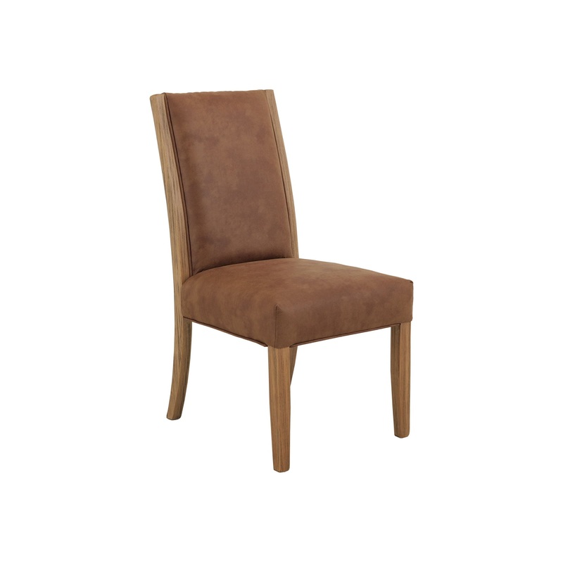Verona – Upholstered Chair (Set of 2) – Brown