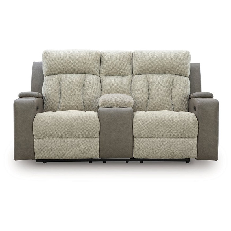 WhipLash Power Reclining Loveseat with Console
