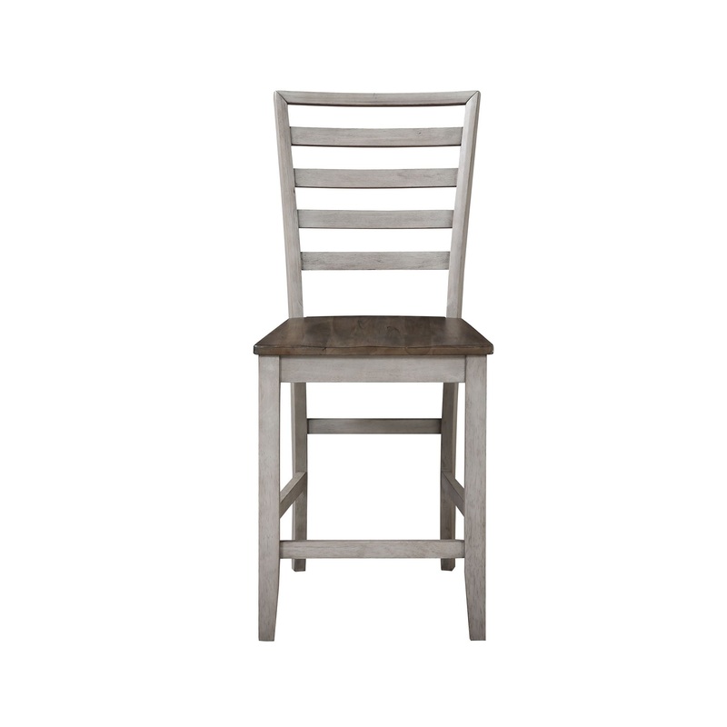 Abacus – Counter Chair (Set of 2) – Dark Brown