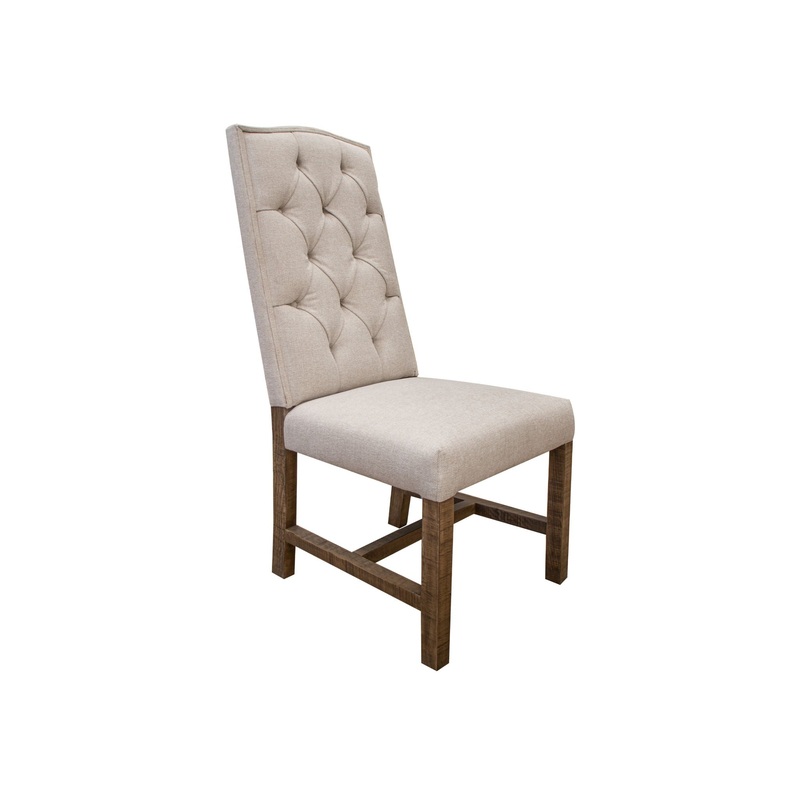 Aruba – Upholstered Chair (Set of 2) – Brown / Ivory