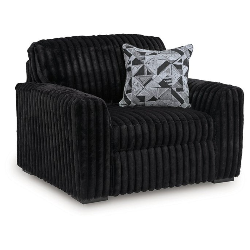Midnight-Madness Oversized Chair