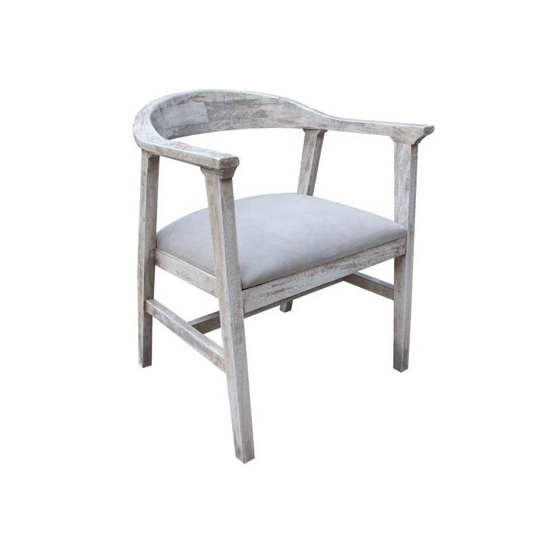 Sahara Solid Wood Chair w/ Upholtered Seat