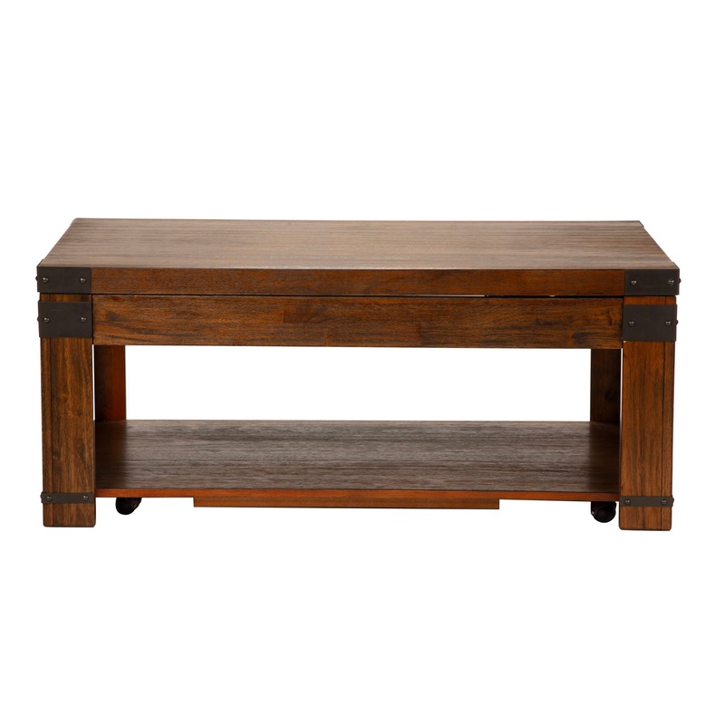Arusha – Lift Top Cocktail Table – Brown