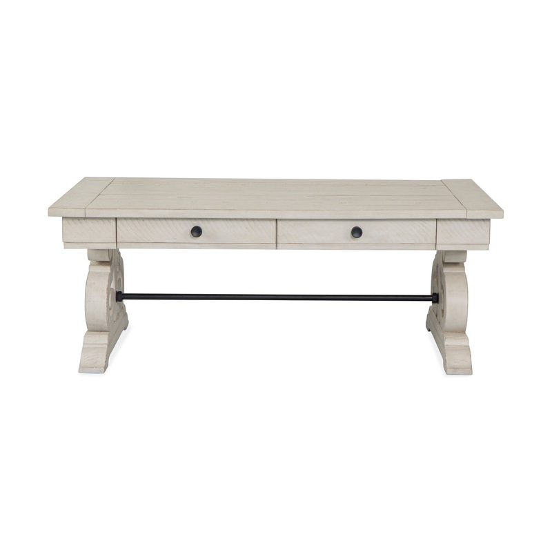 Bronwyn – Rectangular Cocktail Table – Alabaster