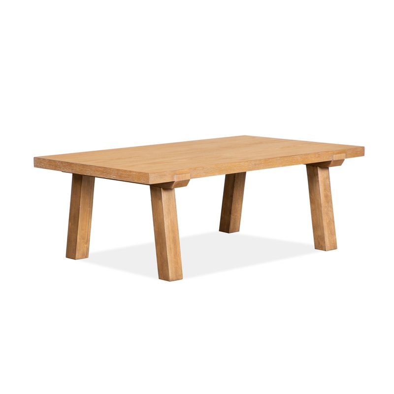 Lindon – Rectangular Cocktail Table – Belgian Wheat