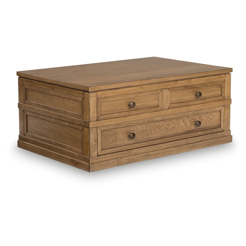 Sharlance – Light Brown – Lift Top Cocktail Table