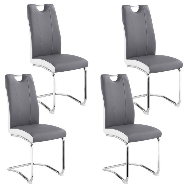Brooklyn – Upholstered Dining Side Chair (Set of 4) – Gray