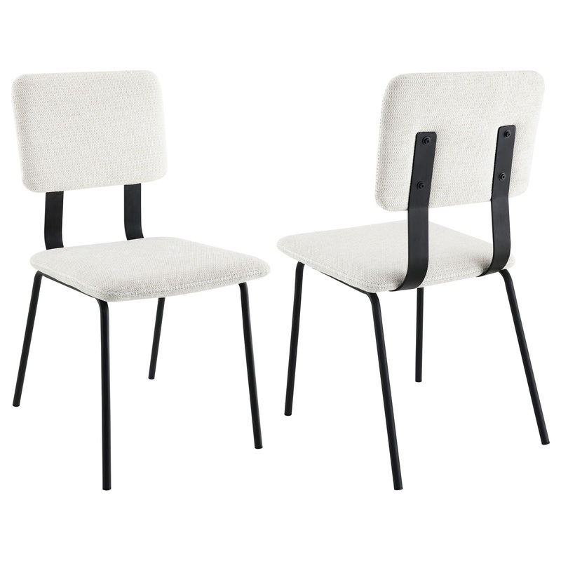Calla – Fabric Upholstered Dining Side Chair (Set of 2)