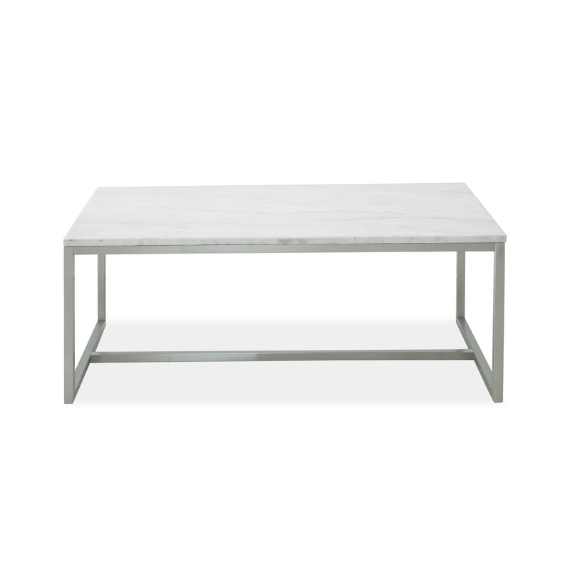 Esme – Rectangular Cocktail Table – White