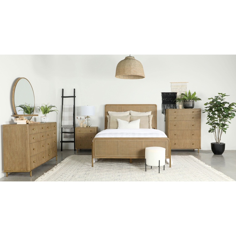 Arini 4-piece Eastern King Bedroom Set Sand Wash