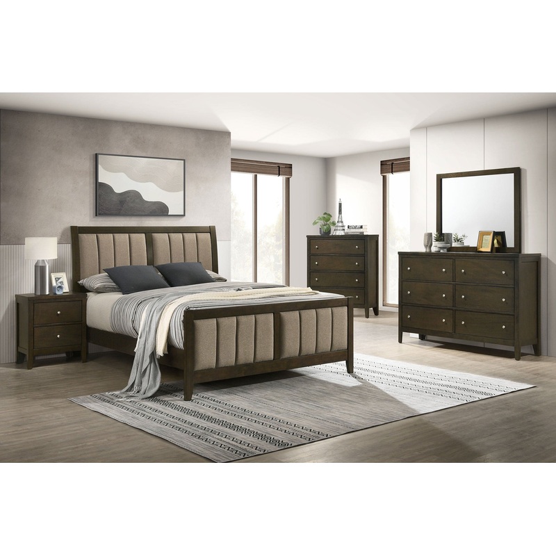Wilkes 5-piece Full Bedroom Set Dark Cocoa