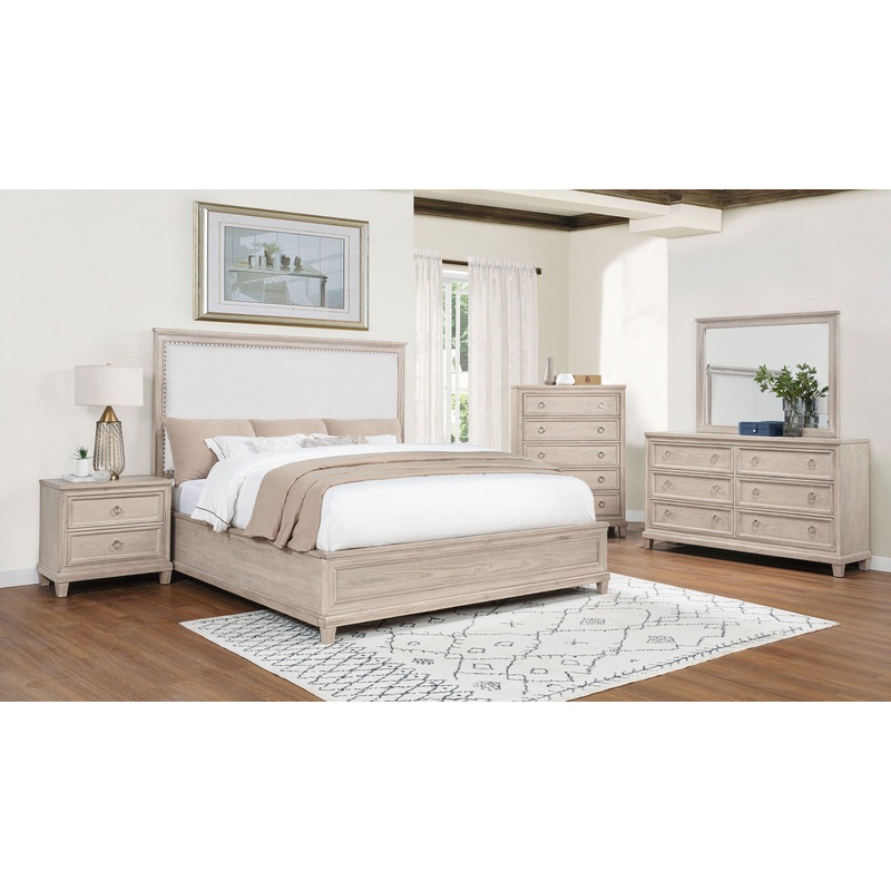 Pembroke 5-piece California King Bedroom Set Washed Oak